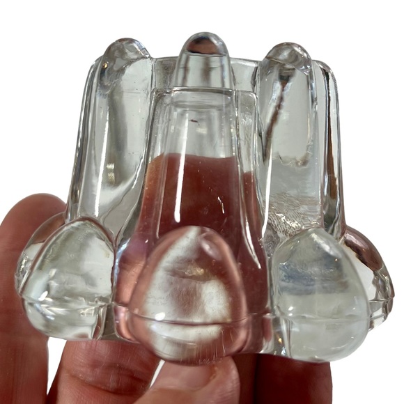 VTG Crystal 2 Pc. Candle Holder Set For Votive and Tapered Candles - Picture 3 of 13